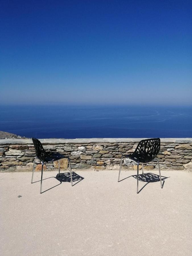 Appartamento Aegean Deep Blue Andros Ano Aprovato Esterno foto