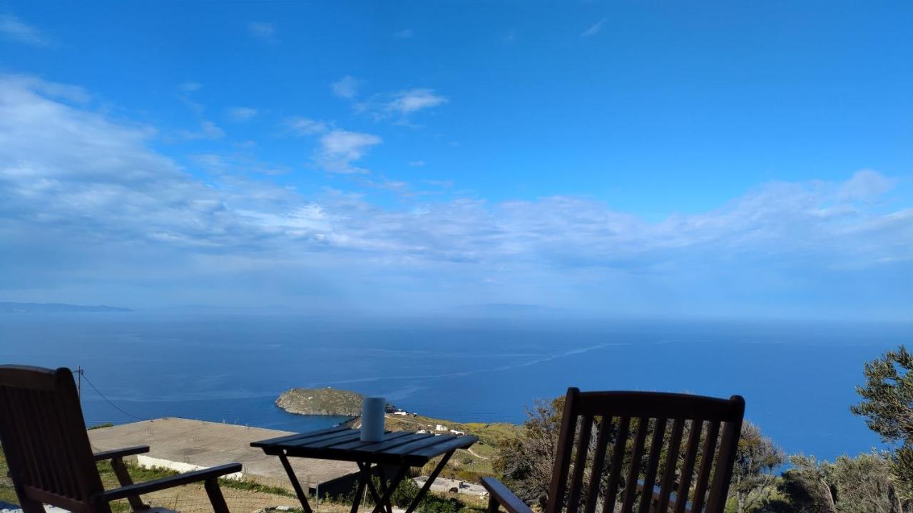 Appartamento Aegean Deep Blue Andros Ano Aprovato Esterno foto